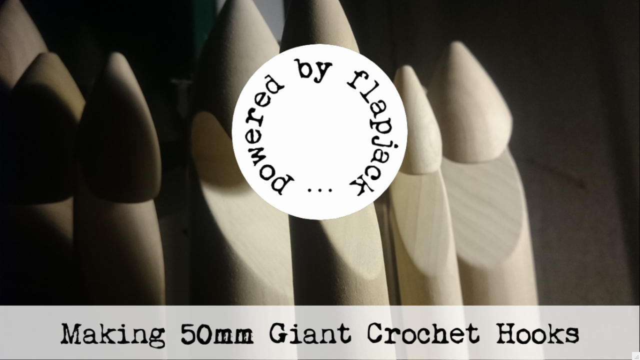Making 50mm Giant Crochet Hooks